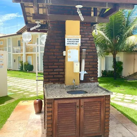 FLAT em residencial! Praia de taperapuan!-2